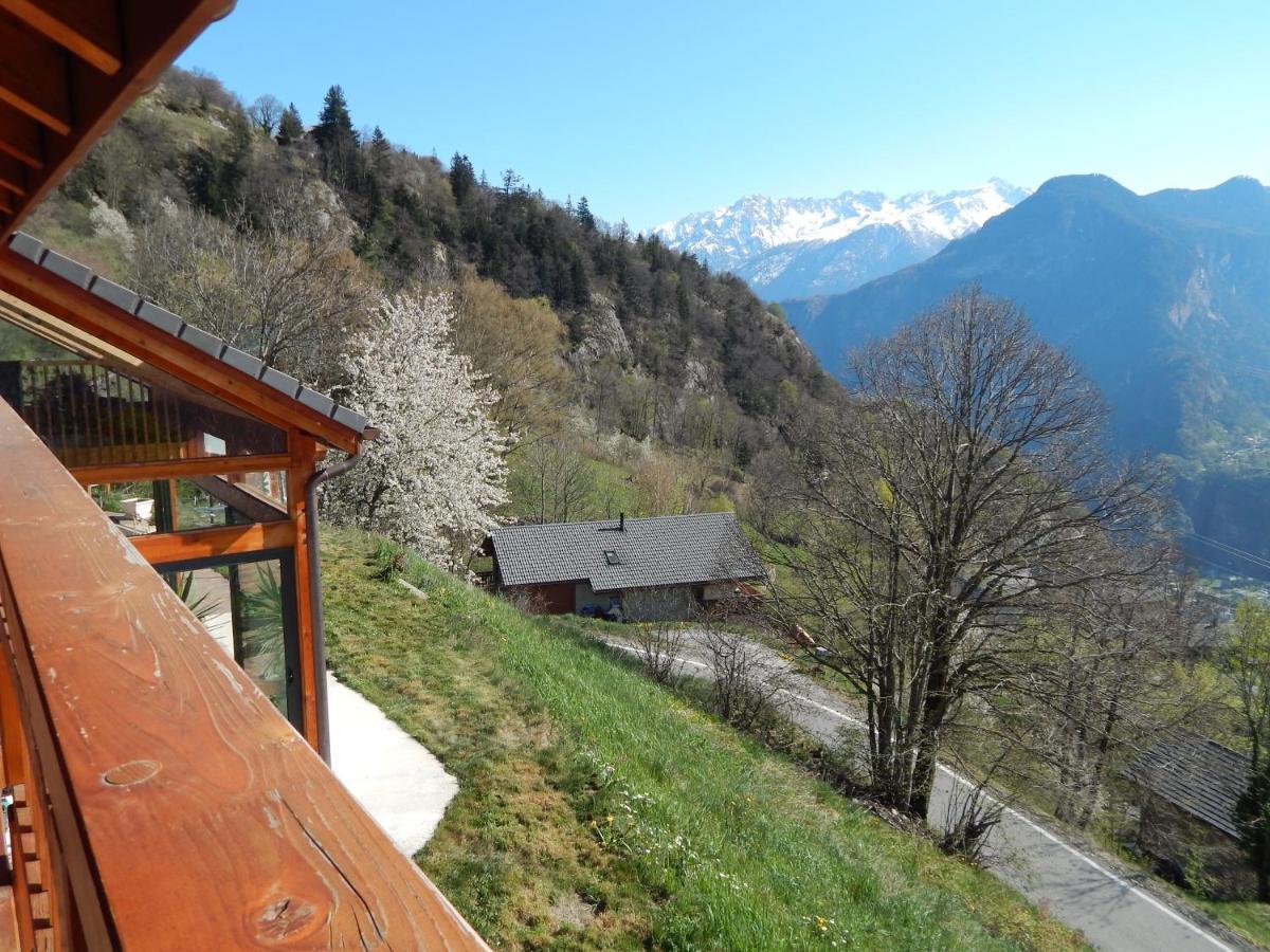 Vila L Ame Et Son Du Coeur Dorenaz Exteriér fotografie